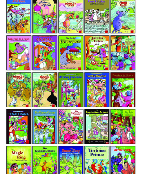 CHILDREN ENGLISH COLOURFUL STORY BOOKS SET OF 25
