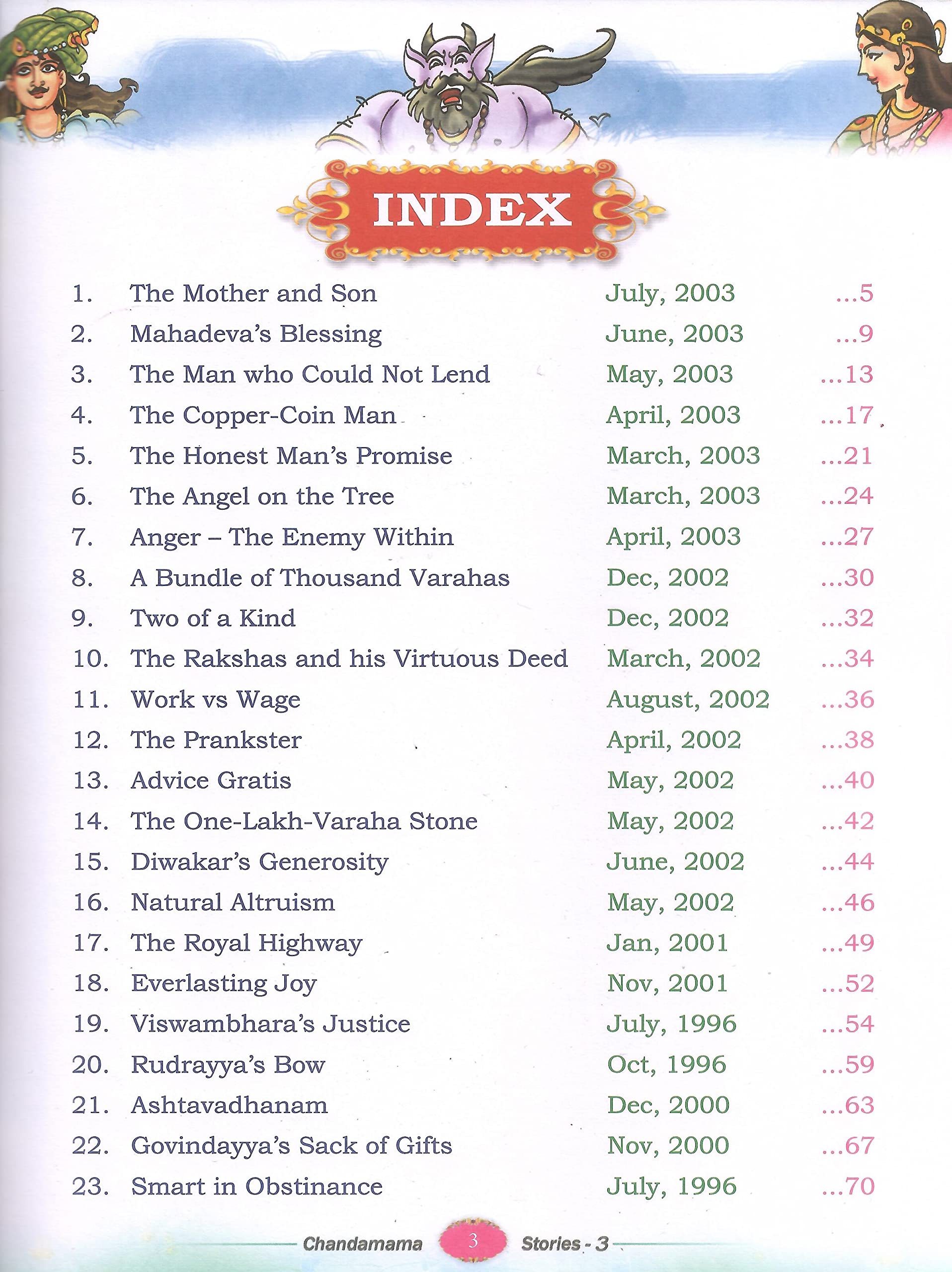 Chandamama Stories 3 English